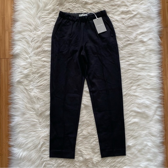 Everlane Black The Dream Pant Pull On Ponte Pants Straight Leg Sweatpants - Picture 2 of 12